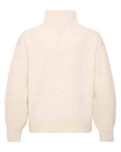 Fransa - FRGigi Strik 5 - Oatmeal Melange Check